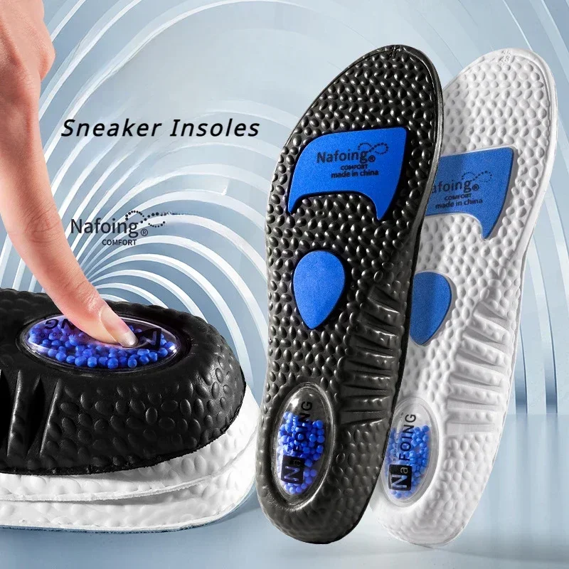 

1 Pair Memory Foam Sport Insoles Soft Foot Support Shoe Pad Breathable Arch Support Orthopedic Shoes Pad Men Women Feet Care