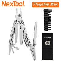 NexTool Flagship Max 14 In 1 EDC Multi Tool Pliers Large Scissors Outdoor Survival Multi-functional Tool Folding Multi-tool