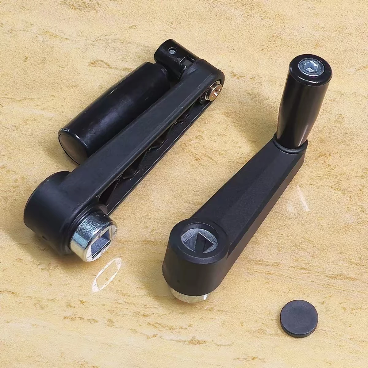 Crank Equipment Hand Crank Generator For DIY Projects 8mm-17mm Versatile Crank Tool For Projects DIY Projects Comfortable Grip