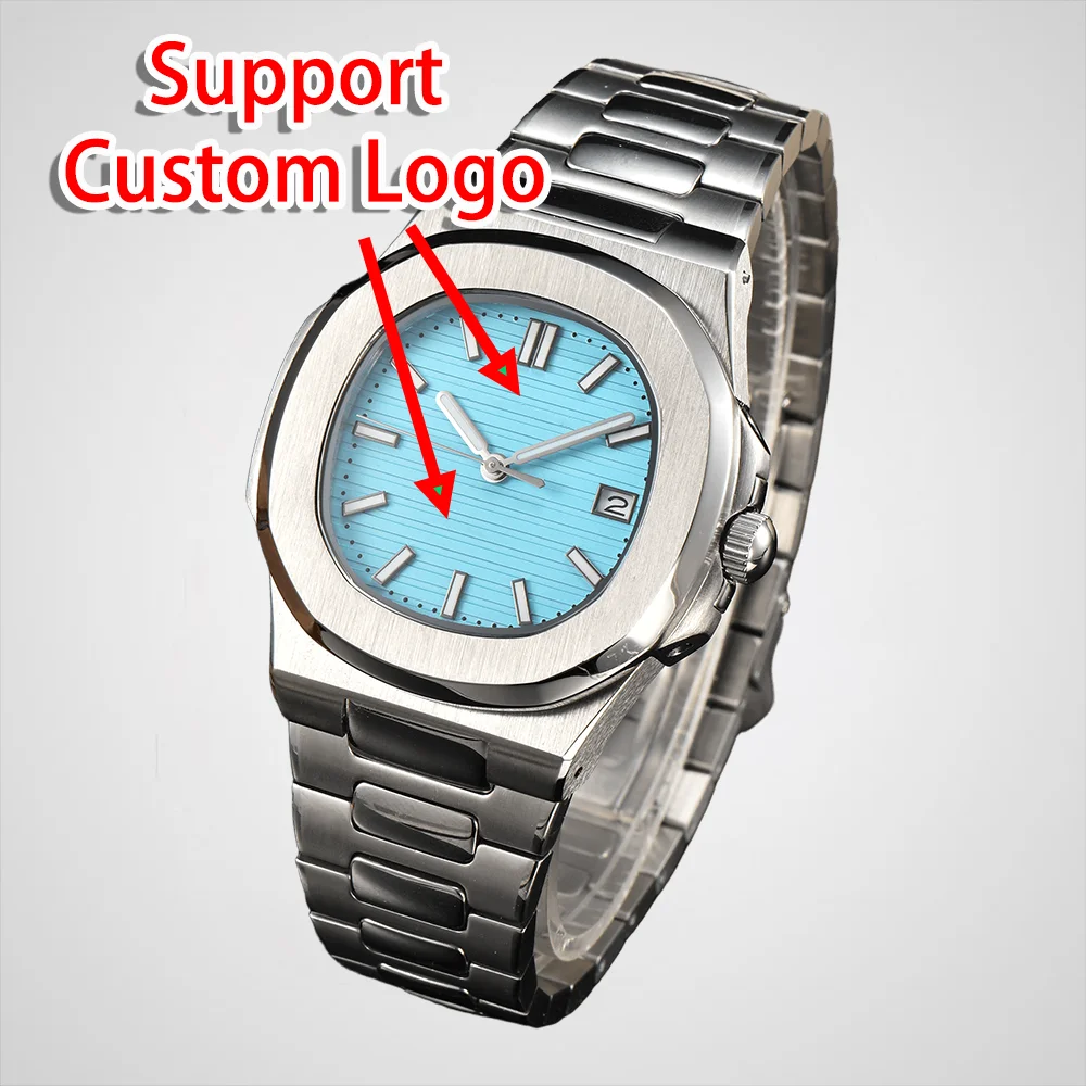 39mm NH 35 Movement Automatic Mechanical High Quality Stainless Steel Men's Wtach Luminous Waterproof Sapphire Glass Watches