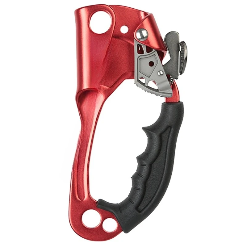Rock Climbing equipment Hand Ascender Aluminum  Alloy Rock Climbing Handheld Ascender for Aloft Working Caving