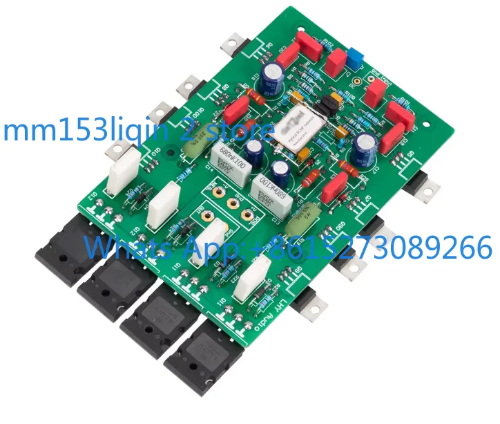 2 pairs of parallel output versions of 108 post-amplifier replica without negative feedback amplification circuit DIY kit