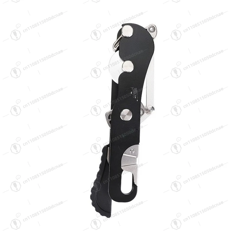 High Strength Hand Control Descender Anti-Panic Safety Protector for Rock Climbing Mountaineering with Test Documentation