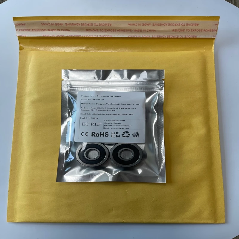 1PCS 16100RS  CB 10x28x8 mm Ceramic  Ball Bearings 6000 2RS Hybrid Ceramic Bearing ABEC-7 Bicycle Bottom Parts