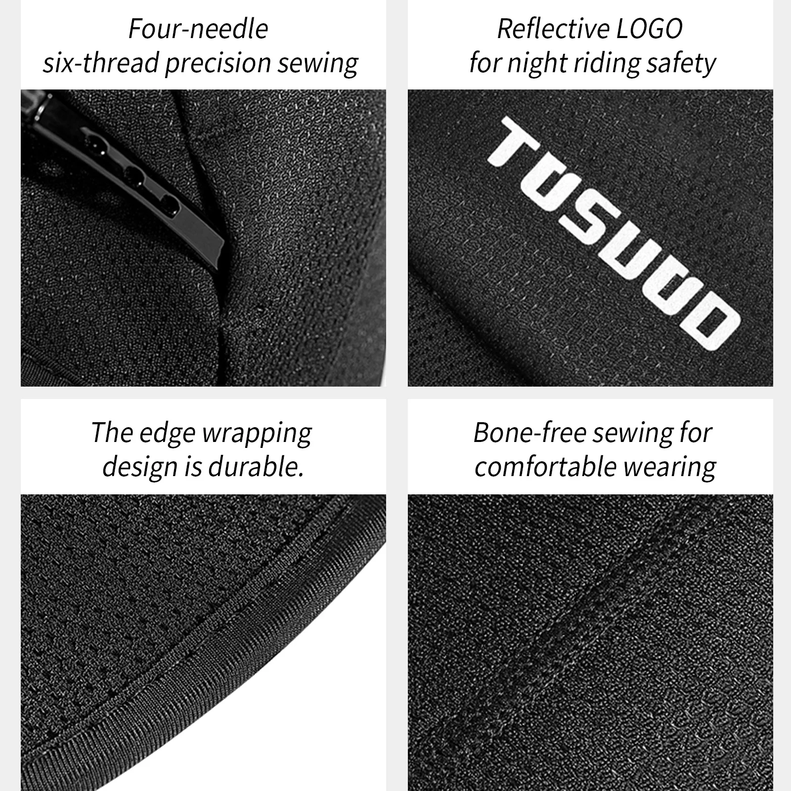 قبعة ركوب الدراجات من الصوف المقاوم للرياح من TOSUOD، قبعة شتوية دافئة للرجال والنساء، أغطية رأس رياضية للتزلج في الهواء الطلق