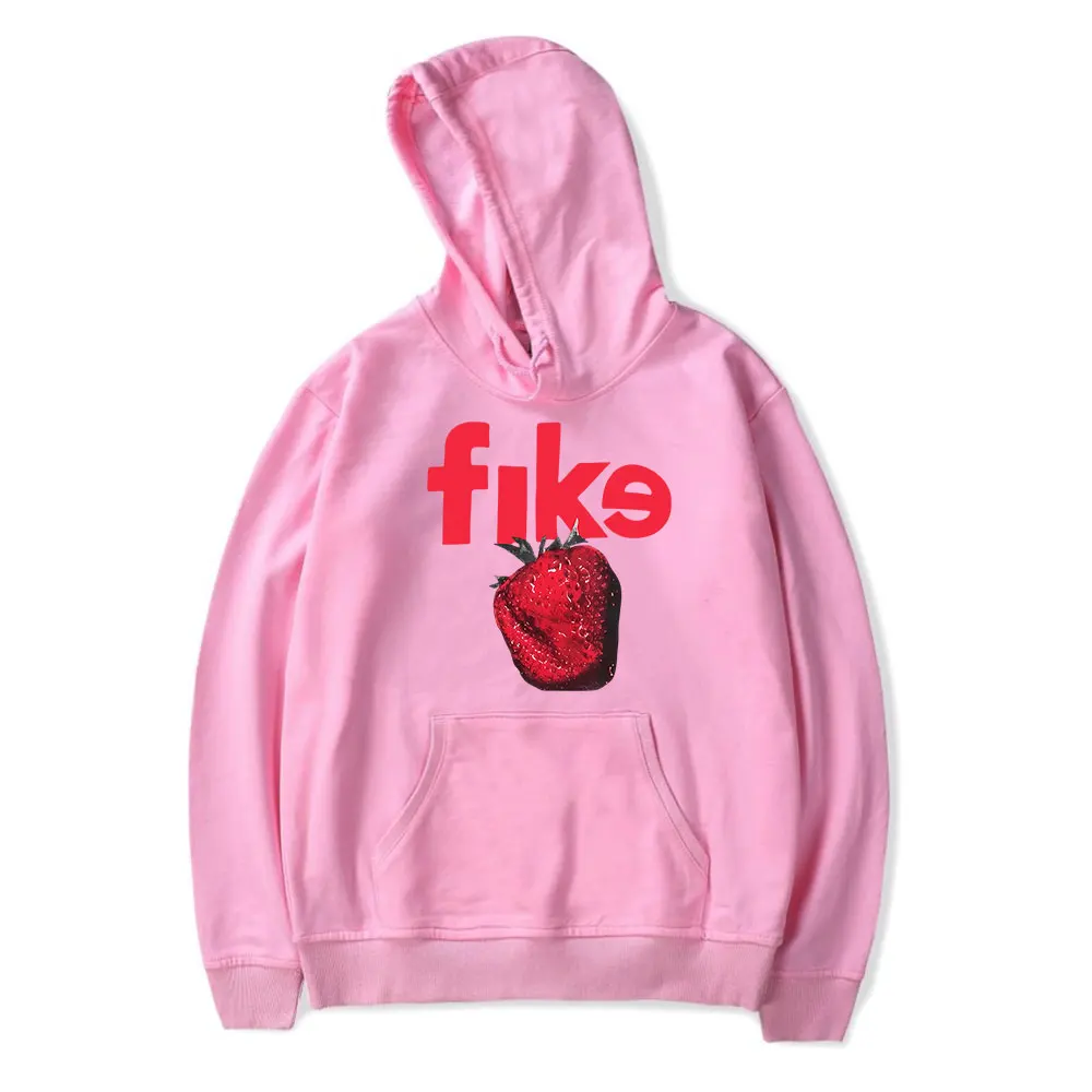 Dominic Fike  Merch Fike Hooded Drawstring Pocket Sweatshirt Men/women Hip Hop Pullover