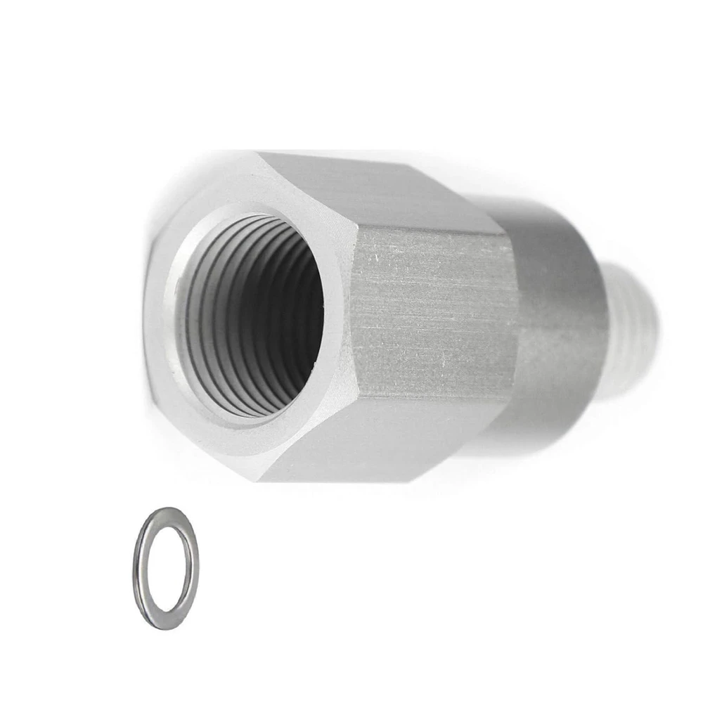 LS Engine Swap M12 1.5 M12x1.5 Female 3/8 NPT Water Temperature Sensor Adapter Connector L59 LQ9 LM4 L33 LS2 LH6 L92 L76 551179