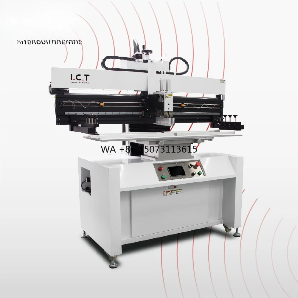 

SMT LED Screen Printing Machine Fully Automatic Semi Automatic Solder Paste Stencil Printer PCB Silk Screen Printer