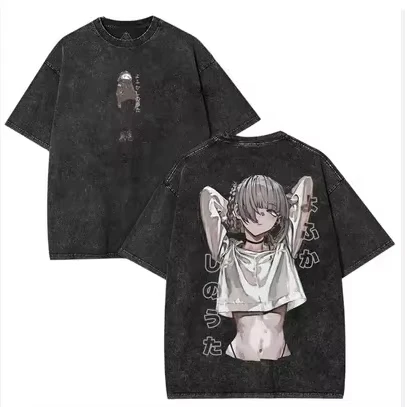 2026 Popular Japanese Anime Call of the Night T-Shirt, New High-Quality Hot-Selling Vintage Fashion Classic Couple Unisex Top