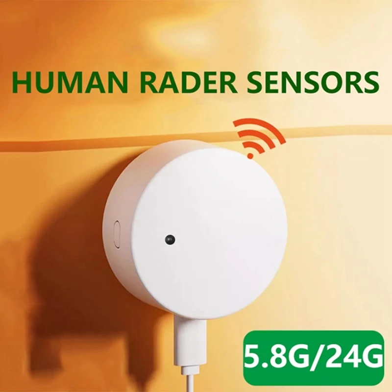 Wifi Menselijke Aanwezigheid Sensor Detector Radargolf Detectiesensor Voor Thuisbeveiliging Tuya Menselijk Lichaam Sensor Bestaat