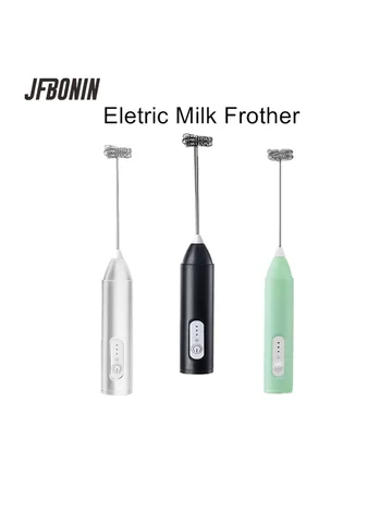 Wireless Milk Frothers Electric Handheld Blender Electrical Mini Coffee Maker Whisk Mixer With USB For Coffee Cappuccino Cream