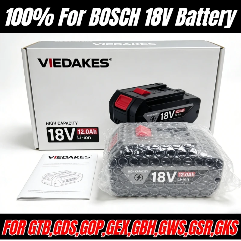 

for bosch 18v professional tools battery 18650Li Bat618 Gba18v80 18650 Cell high capacity for bosch battery 18v