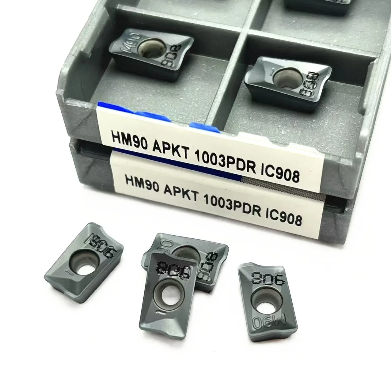 10PCS APKT1604 PDR 76 IC928 APKT1003 IC908 High Quality Carbide Blade External Knife APKT 1604  APKT1003 IC908 CNC Turning Tool