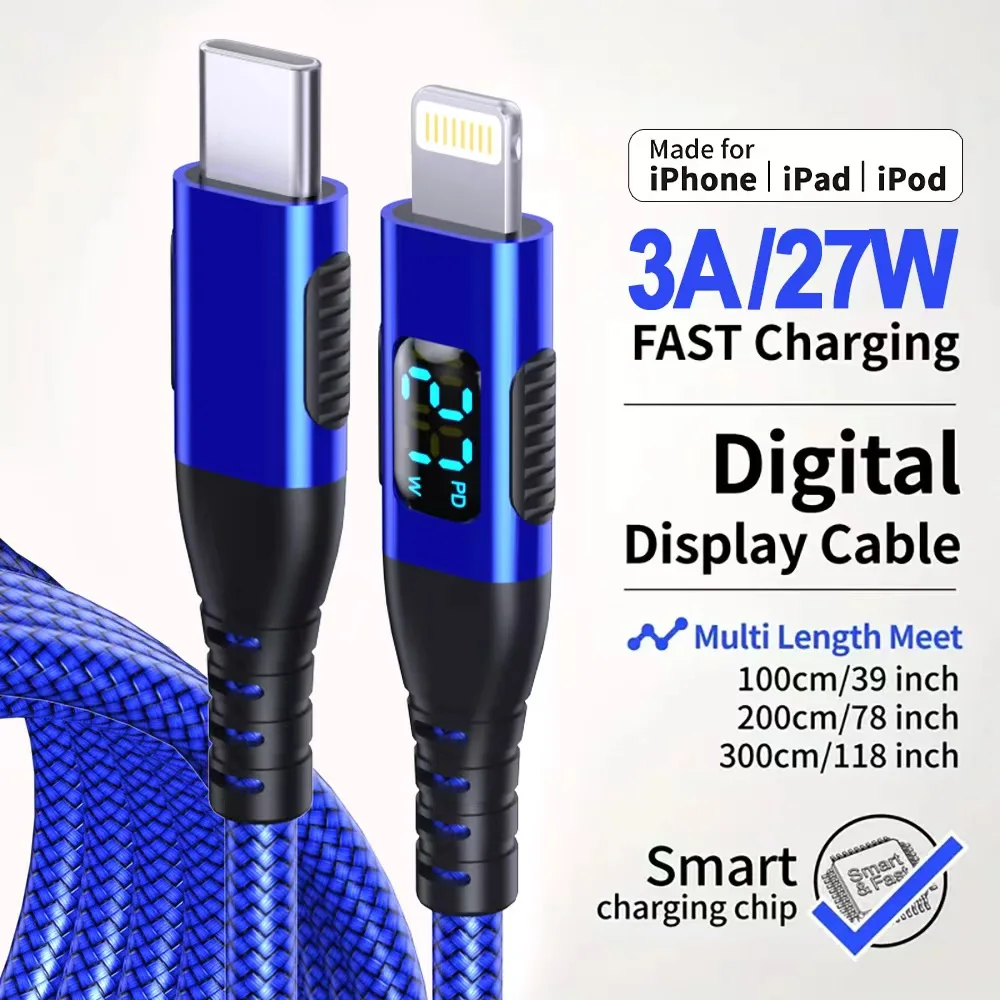 LAIHONEN USB-C to Lightning for iPhone Charger Cable 10FT Heavy Duty Lightning Cable Nylon Braided Fast Charging for iPhone 14 1