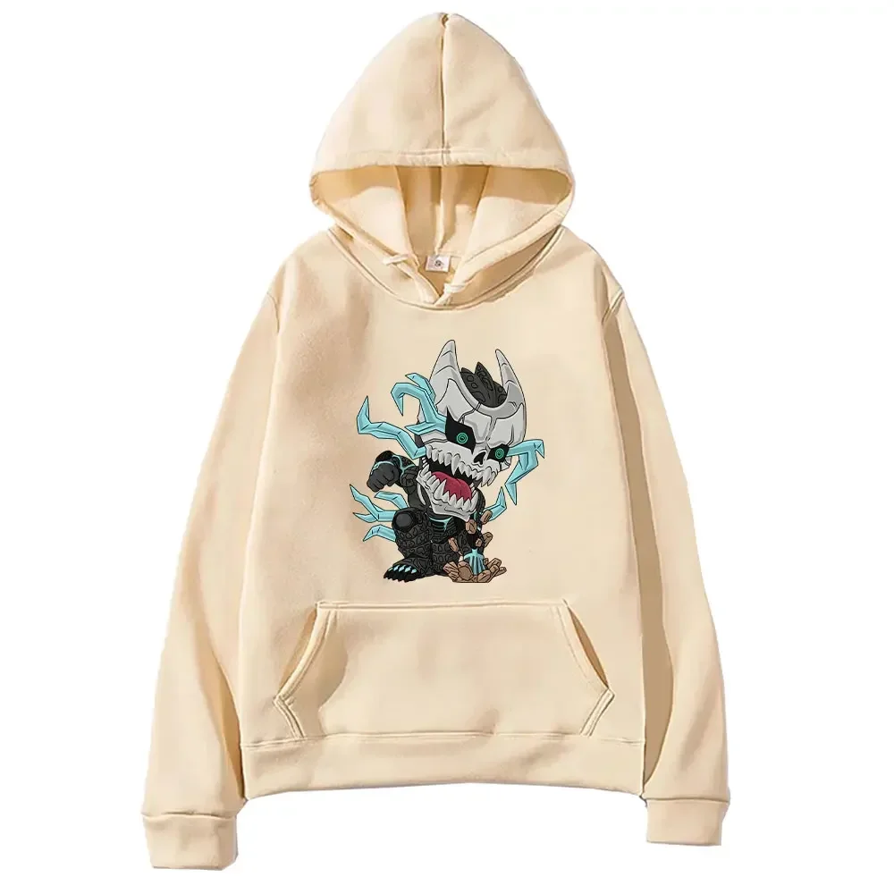 Cartoon Printed Kaaiiju No. 8 Hibino Hoodies For Men Women Harajuku Sweatshirts Longs Sleeves Comfortable Soft Hooded Streetwear