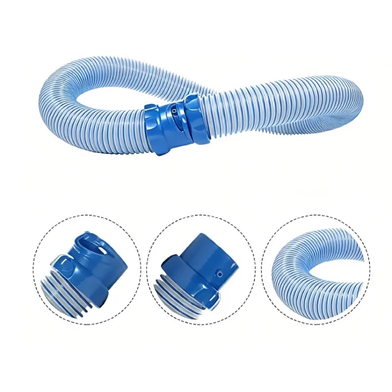 Pool Cleaner Locking Vacuum Hose Pressure Resistant Wear Resistant Replacement Cleaning Tube