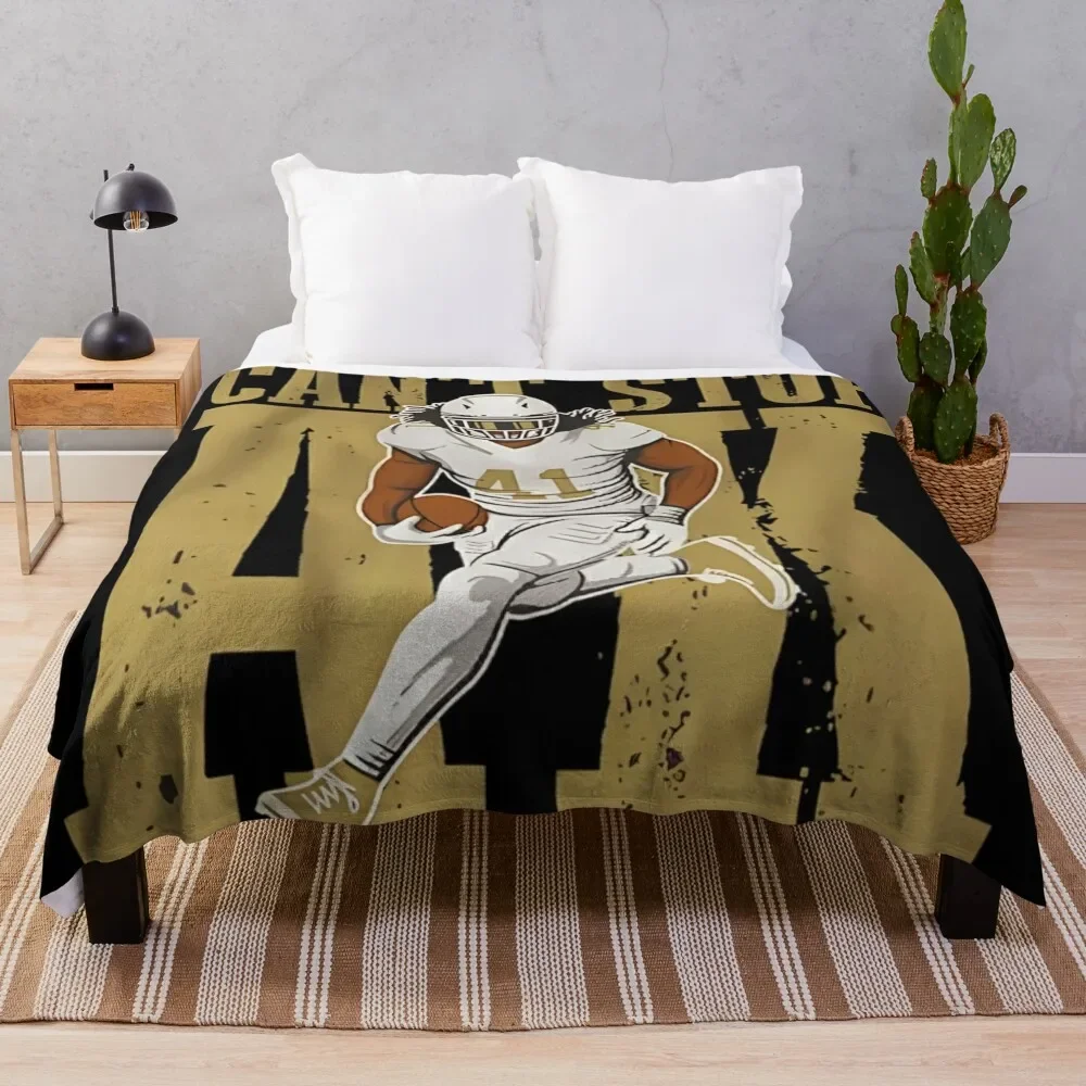 

Can't Stop Alvin Kamara Throw Blanket Compact Warm Blanket for Car Road Trip