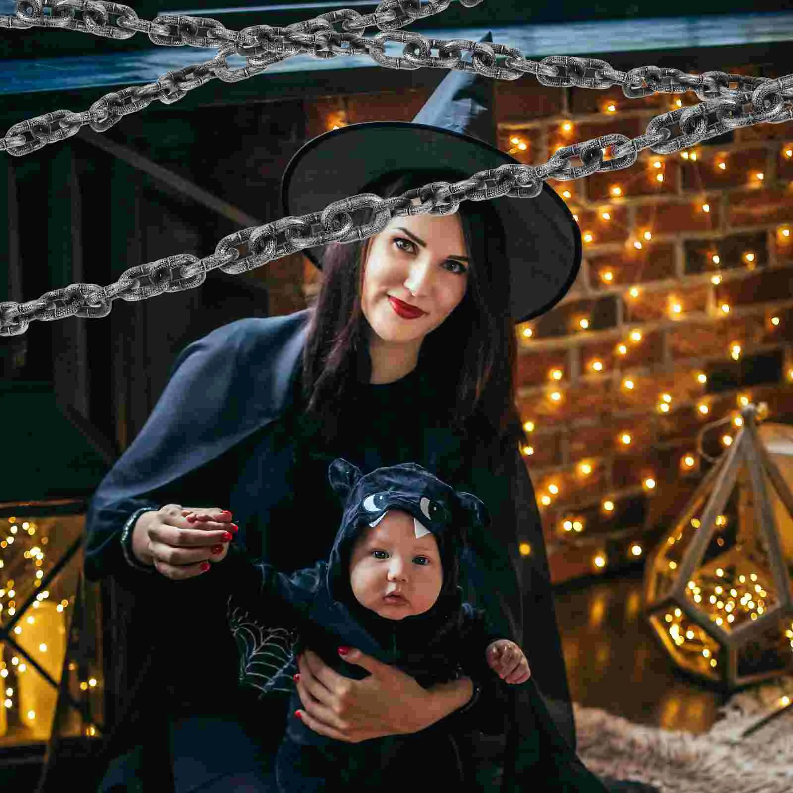 2 M simulato catena di ferro decorazione decorativa gonfiabile puntello decorazioni cosplay oggetti di scena Miss Room