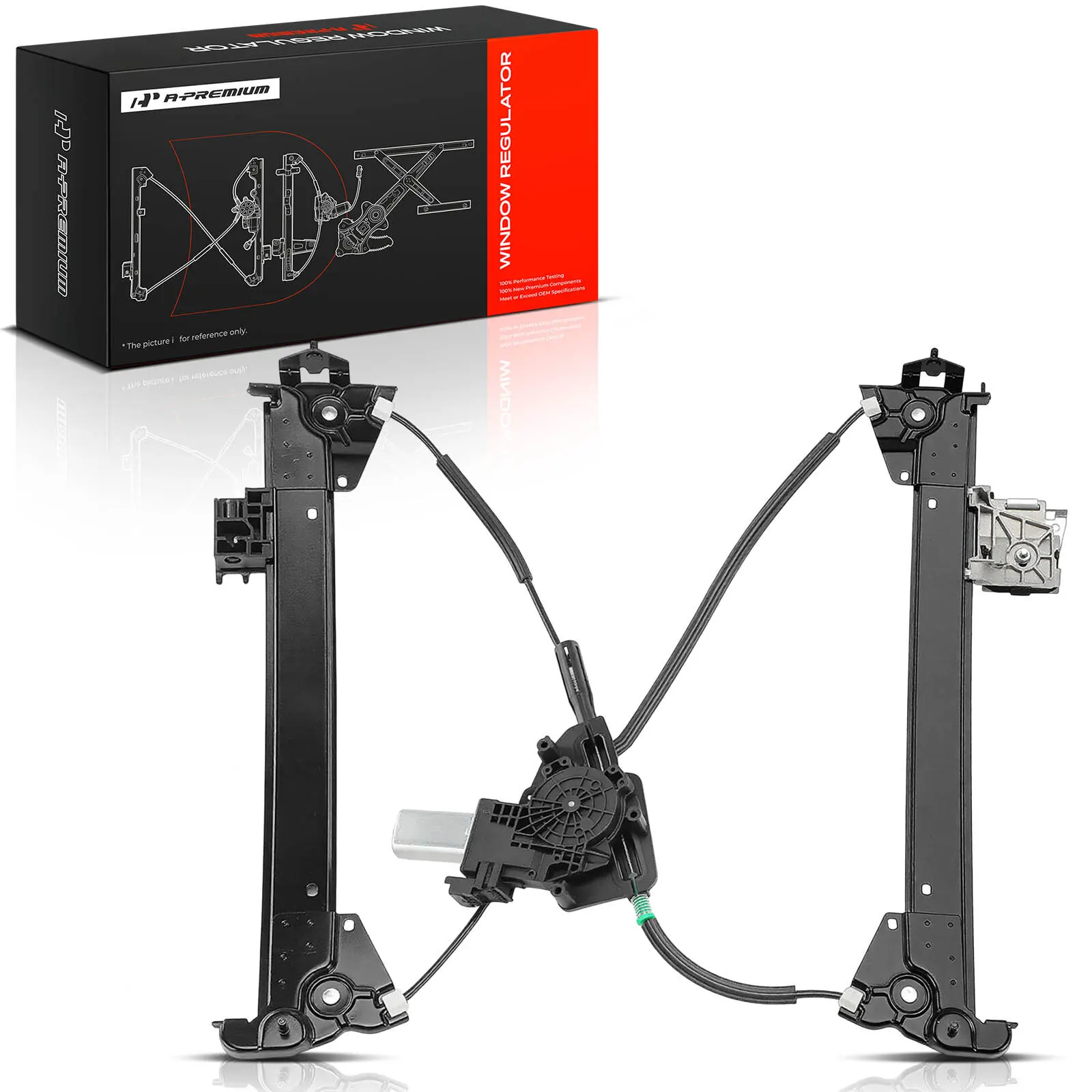 A-Premium Front Driver Side Power Window Regulator for Tesla Model S 2012-2021