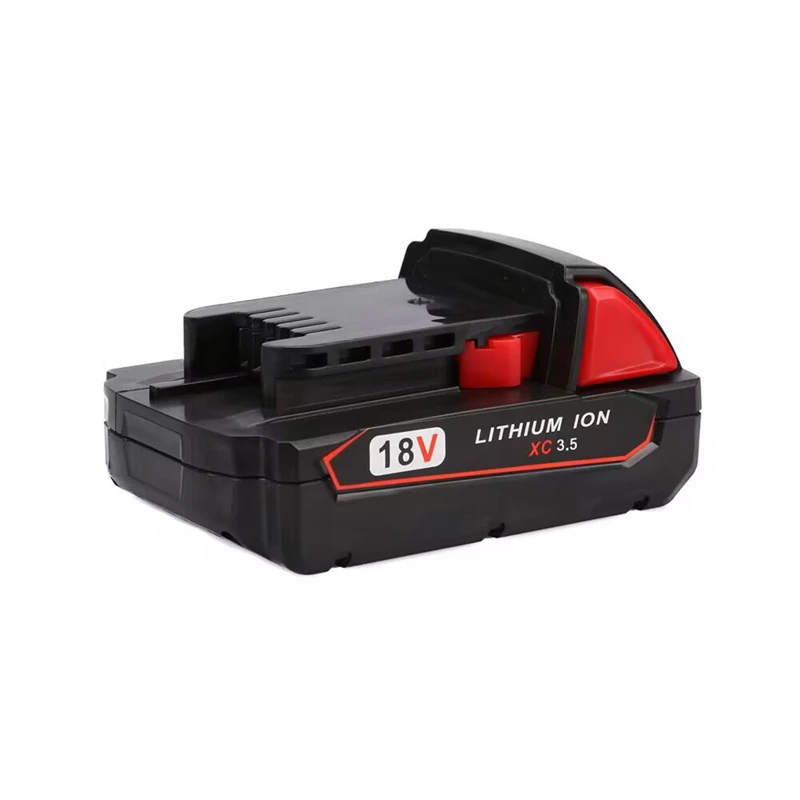 Imagem -04 - Baterias Recarregáveis para Milwaukee M18b5 xc Bateria de Iões de Lítio 18v 3500mah Carregador para Milwaukee M18 Conjunto de Bateria 18v