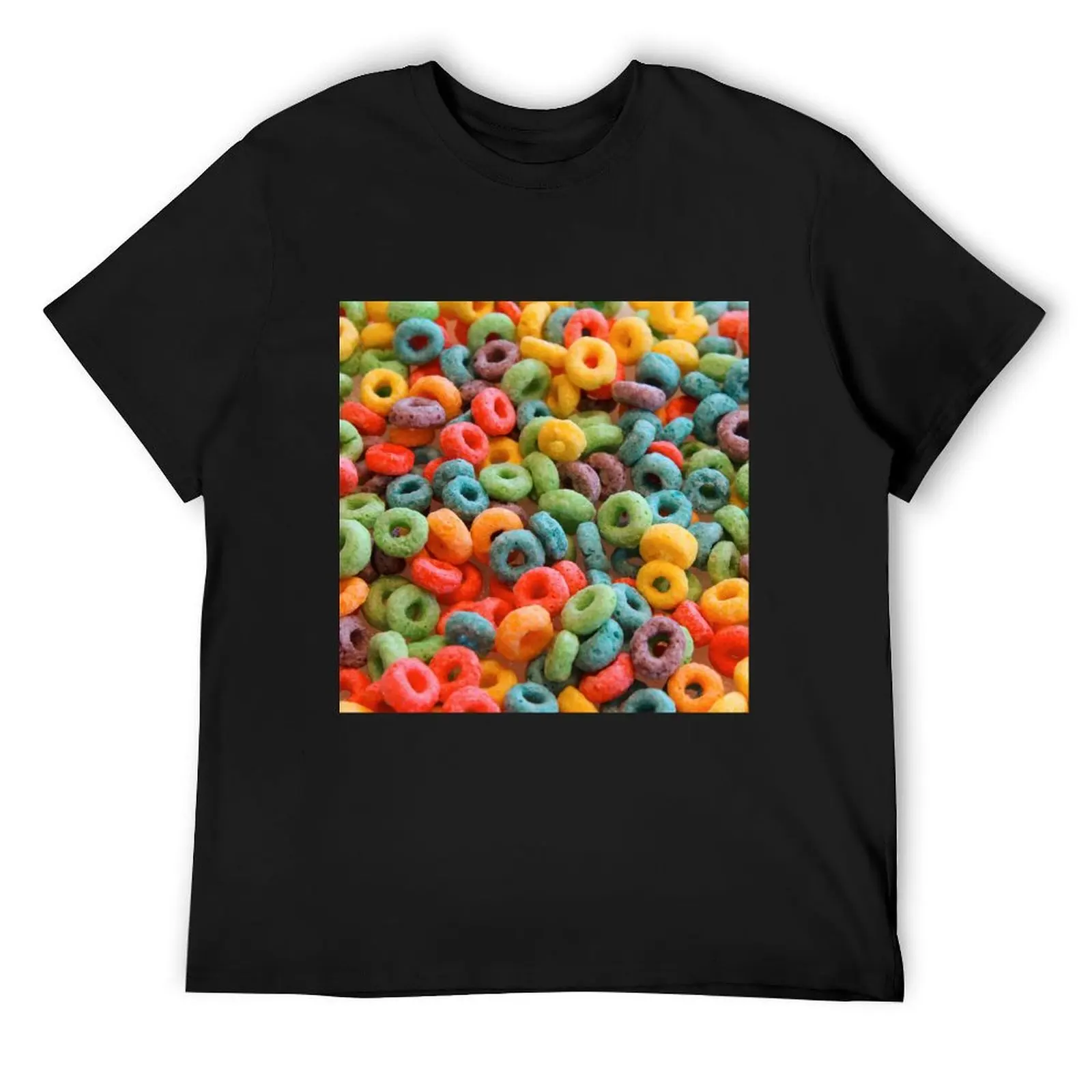 breakfast loops T-Shirt vintage clothes aesthetic clothes mens funny t shirts