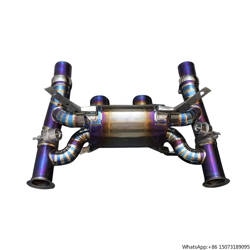 

High Performance Titanium Exhaust System for Aventador SVJ Exhaust Pipe Valved Catback High Pitched F1 Sound