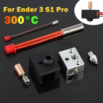 Yükseltme Hotend Kiti Ender 3 S1 Pro CR-10 Akıllı Bimetal Isı kırma Boğaz 24 V 40 W 50 W Ekstruder Kiti J-kafa 1.75mm 3D Parçaları