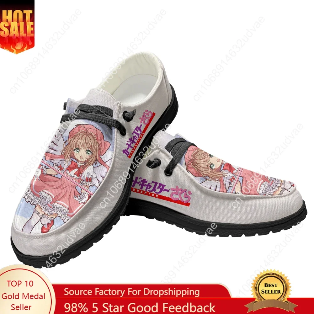 

Cardcaptor Sakura Casual Shoes Flat Shoe Men Woman Breathable Casual Indoor Outdoor Lightweight Footwear Couple Custom Made Shoe