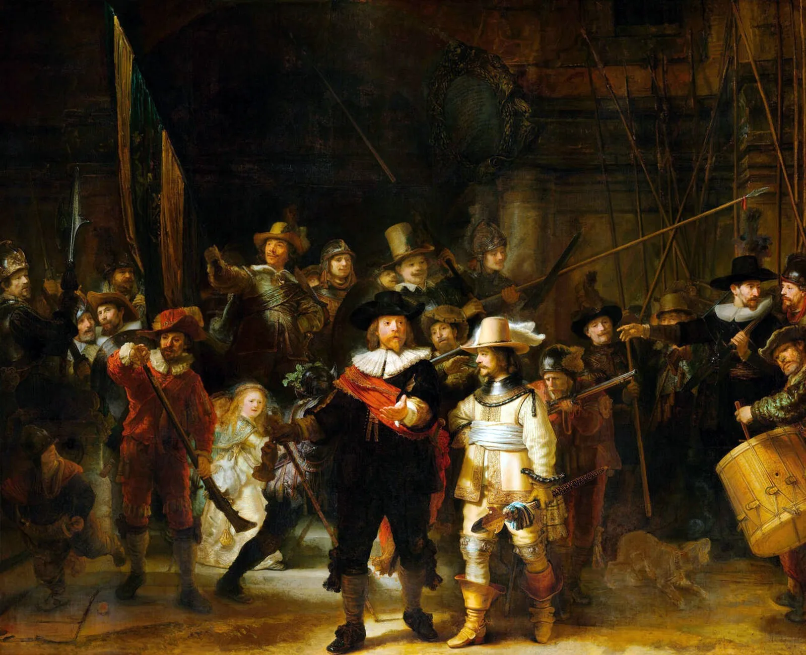 Christus in de storm op zee, de nachtwacht, de terugkeer van de verloren zoon, door Rembrandt, wanddecoratie voor thuis.