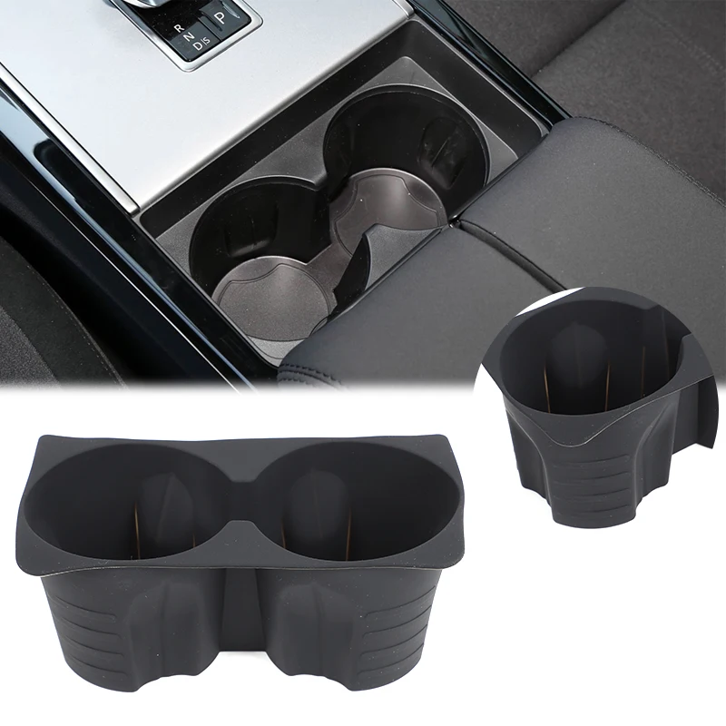 

For Land Rover Range Rover Velar Evoque 2024-2026 silicone car central control water cup holder protective cover accessories