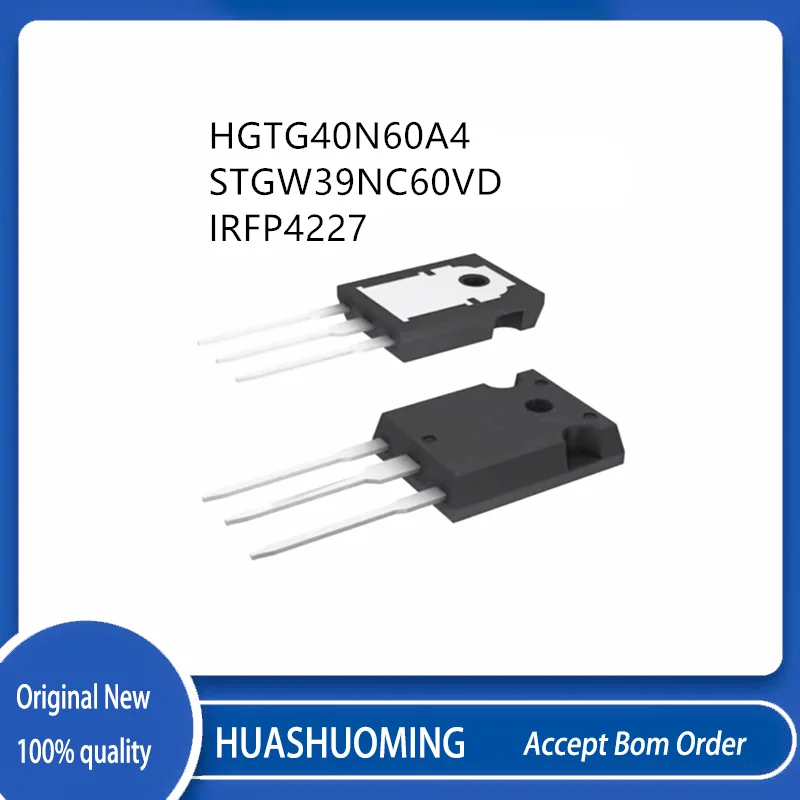 10 unidades/lote HGTG40N60A4 40N60A4 STGW39NC60VD GW39NC60VD IRFP4227 TO-247
