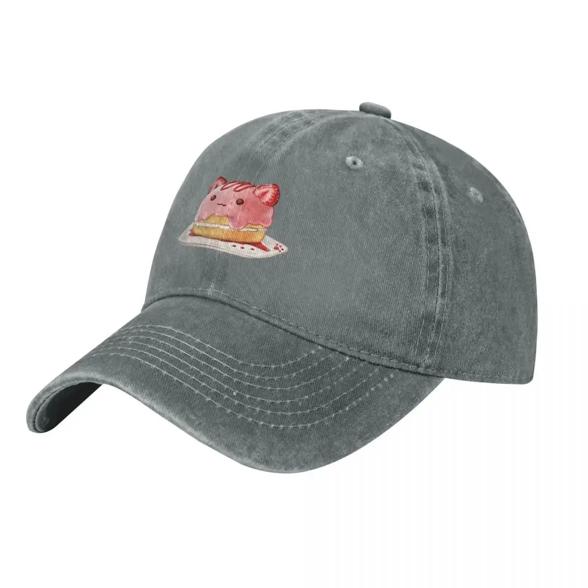 Dairy Cat Cafe Petit Four Baseball Cap Beach Outing Rave men's big size hat Cosplay Caps Male Women's