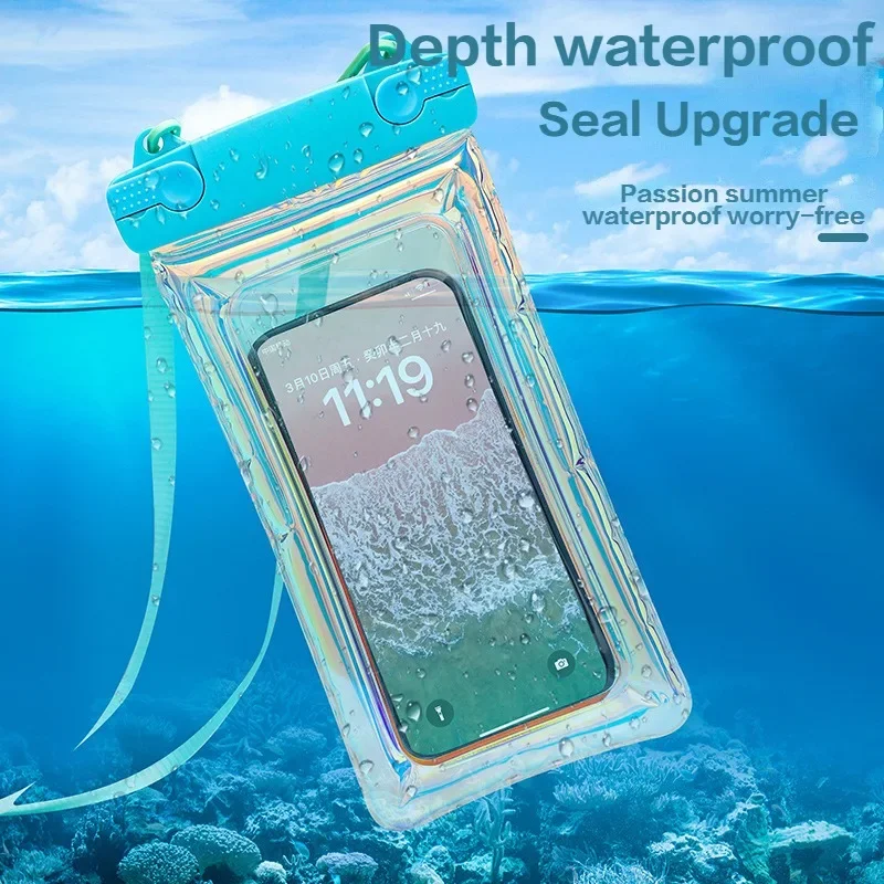 Swimming Bags Waterproof Phone Case for IPhone 15 14 13 12 11 Pro Max X Xiaomi 13 Samsung S23 Universal Waterproof Bag