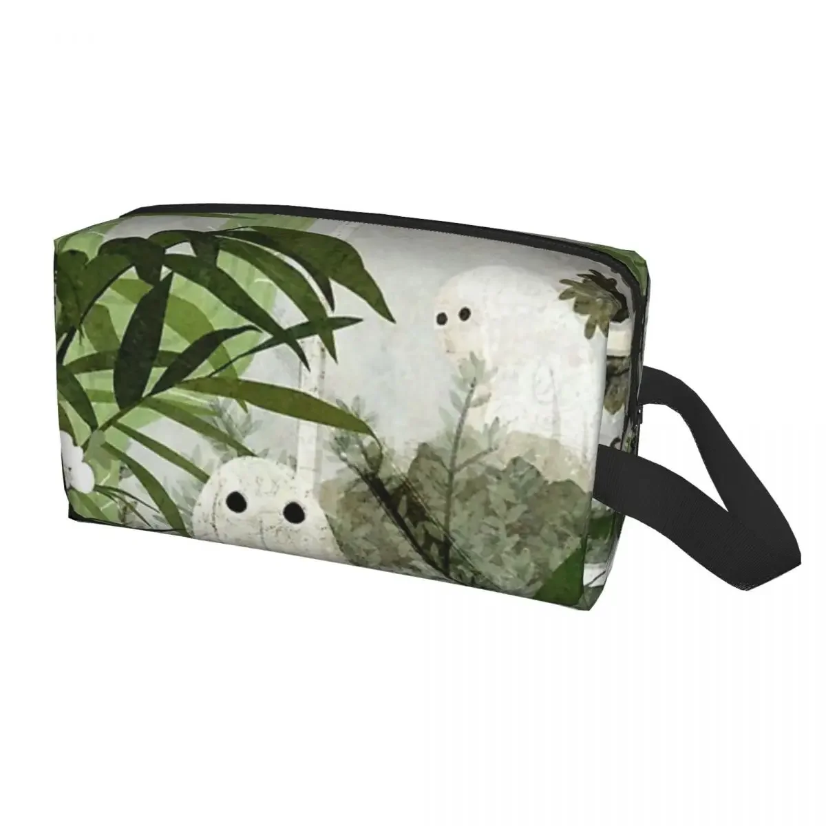 There's A Ghost In The Greenhouse Again Travel Cosmetic Bag Makeup Toiletry Organizer Ladies Beauty Storage Dopp Kit