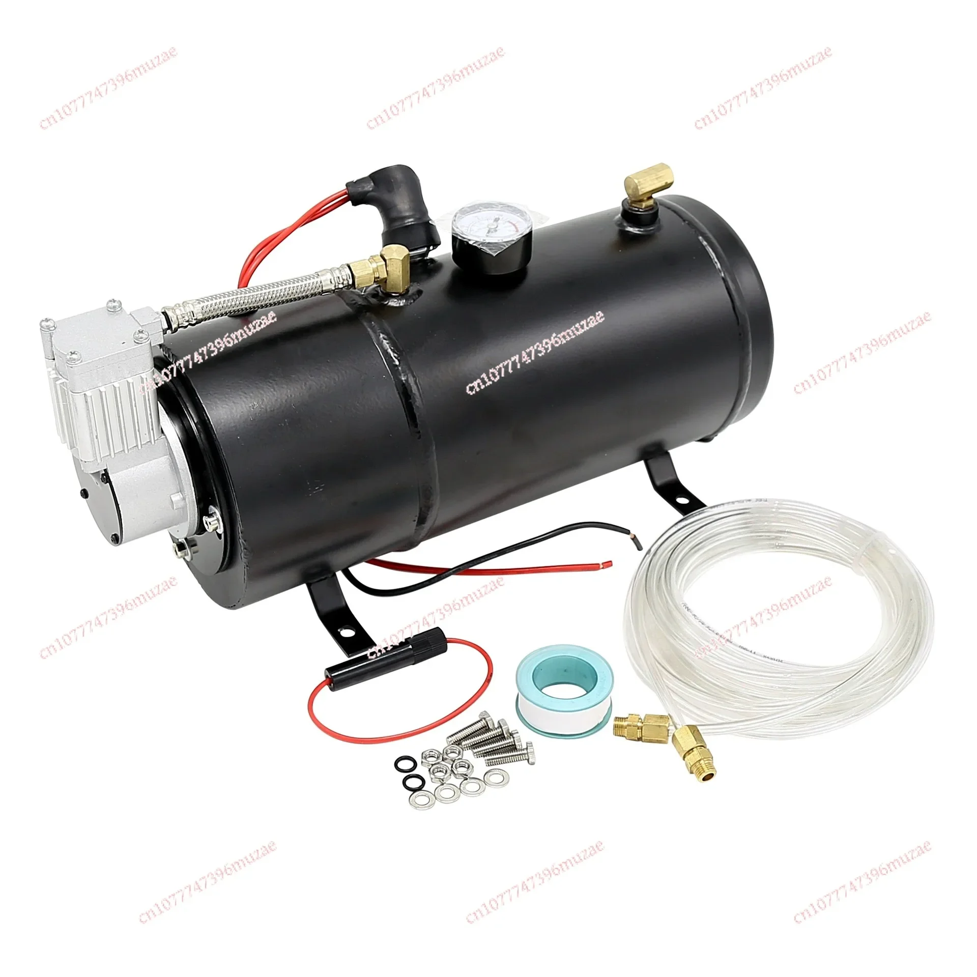 120 12/24V DC Onboard Air Horn Compressor System Kit Suitable for Truck Cars SUV Boat Tractor RV Off-Road Vehicle Subwoofers