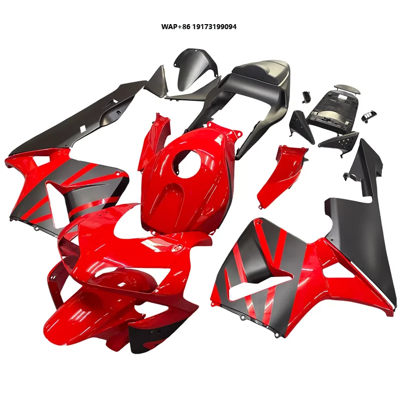 

Full ABS Fairing Kit Body Kit Fit for 2003-2004 CBR600RR F5 Gray Red Panel