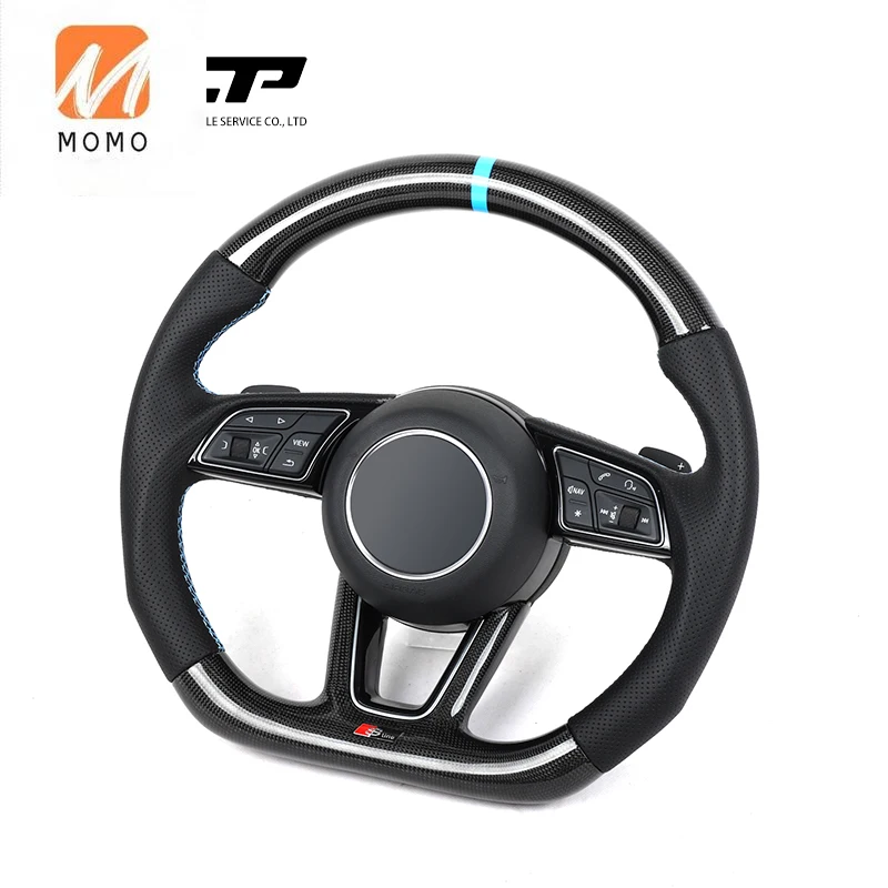 For Aud-i 2009-2016 A3 A4L A5 A6L A7 A8 Lold model to new Aud-i carbon fiber steering wheel