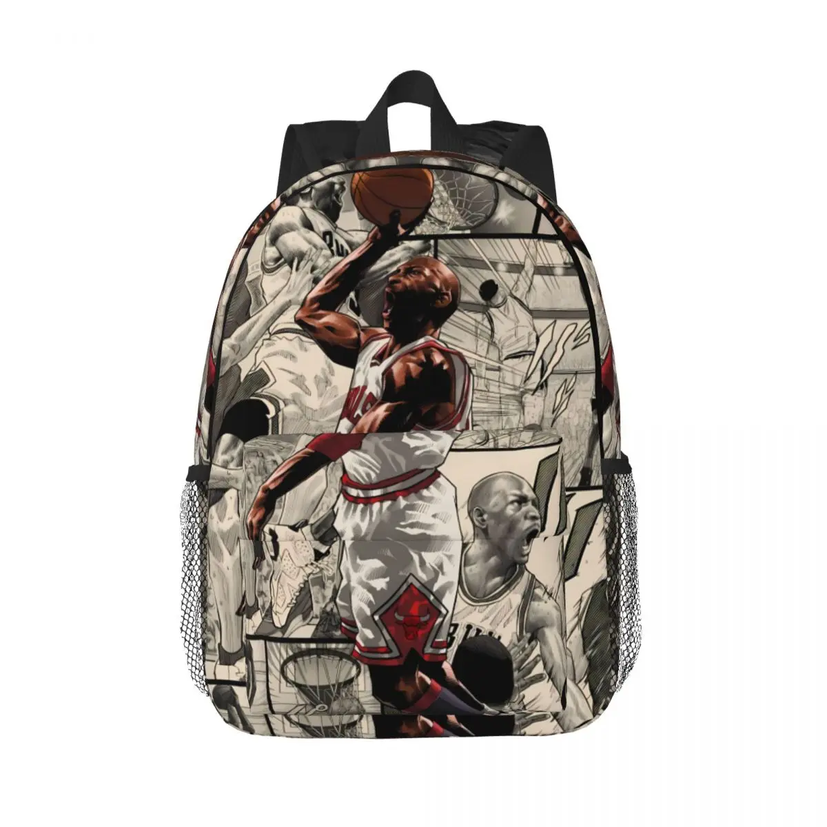 

Michael-Jordan New Fashion High Capacity Waterproof College Backpack Trendy Laptop Travel Book Bag 15inch