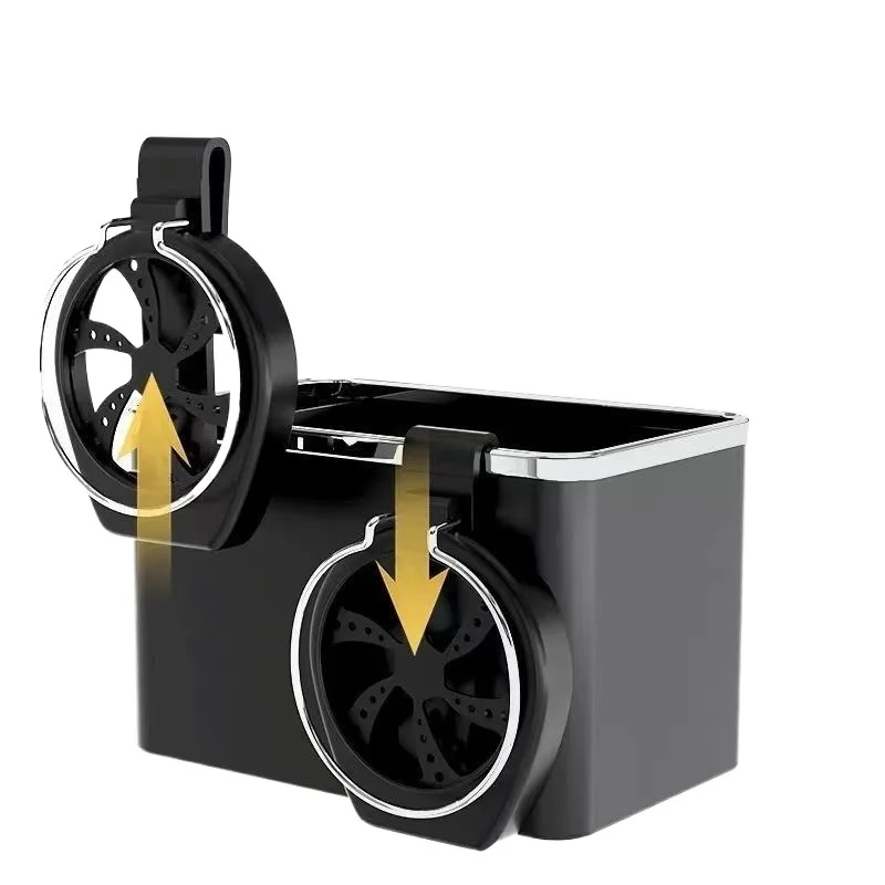 Car Armrest Box, Storage Box, Storage Box, Multifunctional Water Cup Holder, Car Interior Decoration