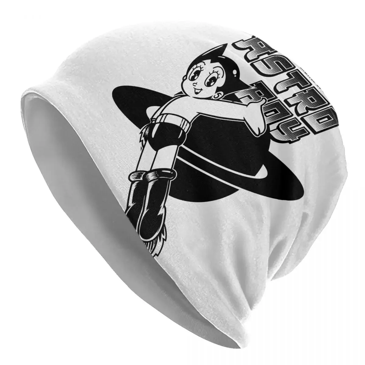 Mighty Atom Manga Anime Bonnet Hats Hip Hop Outdoor Astro Boy Astroboy Skullies Beanies Hats Men's Women's Warm Head Wrap Caps