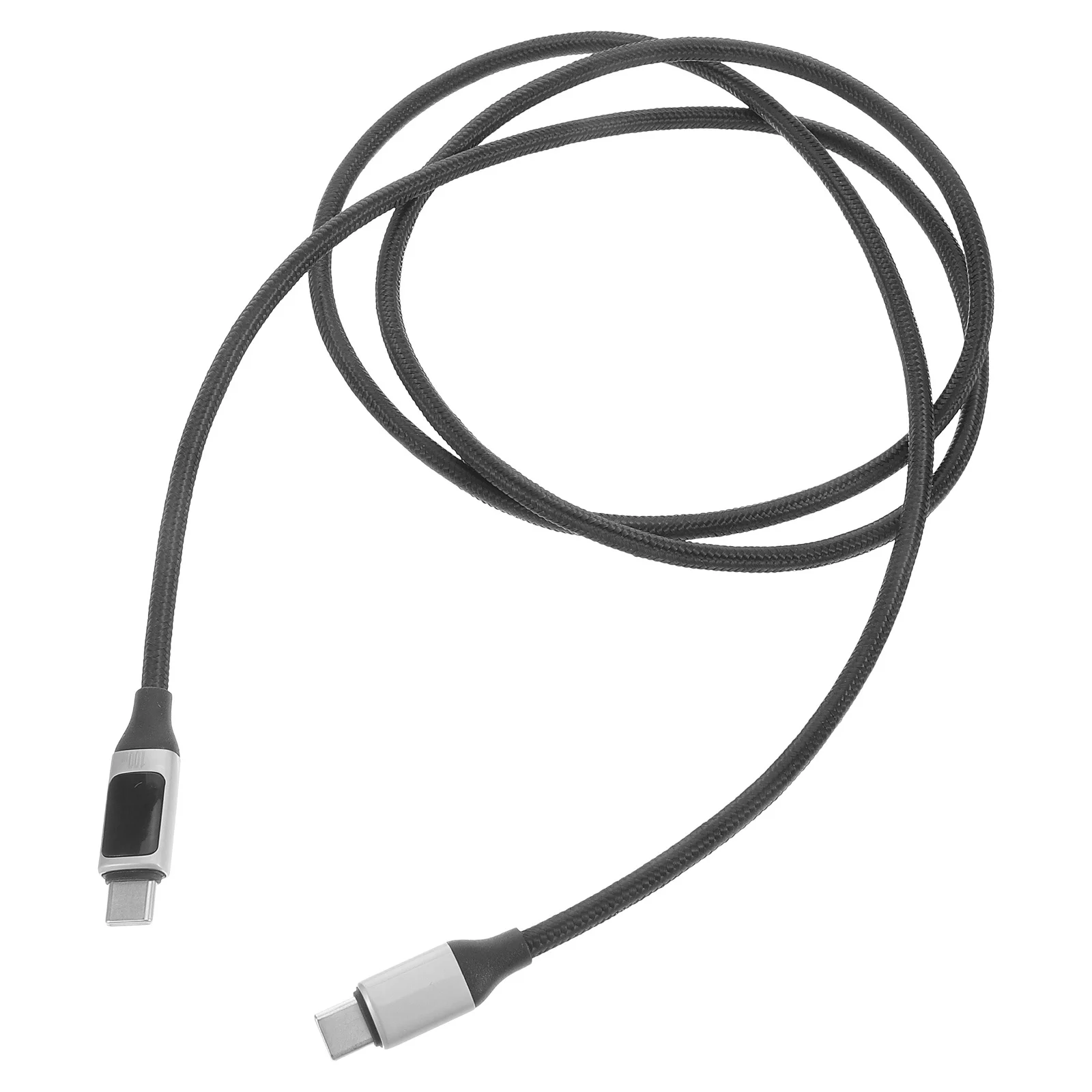 

Digital Display Charging Cable 100W Type-C Fast Charge Cord Usb-C Data Transfer Cable For All Devices Led Screen