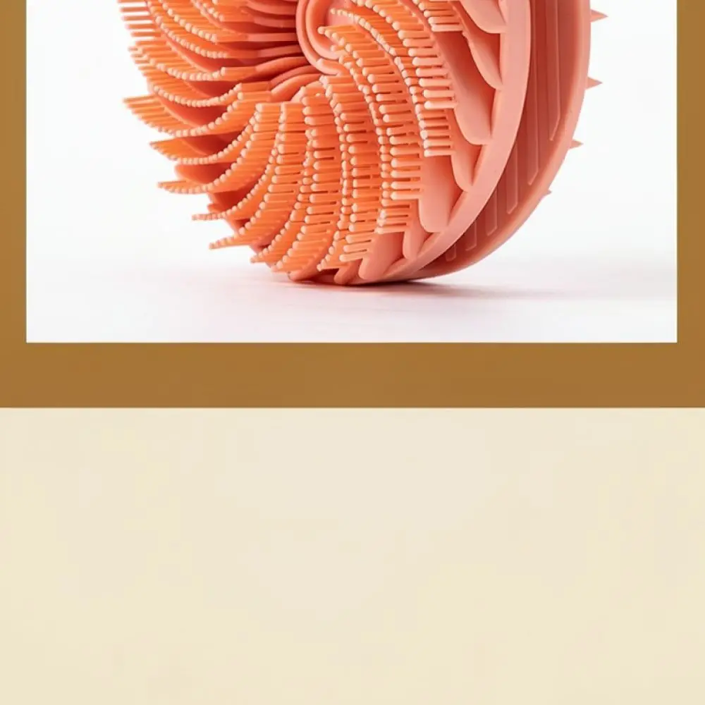 Body Shower Brush Silicone Scrubber Double Sided Exfoliating Bath Tool Soft Massage Massager For Sensitive Skin Care