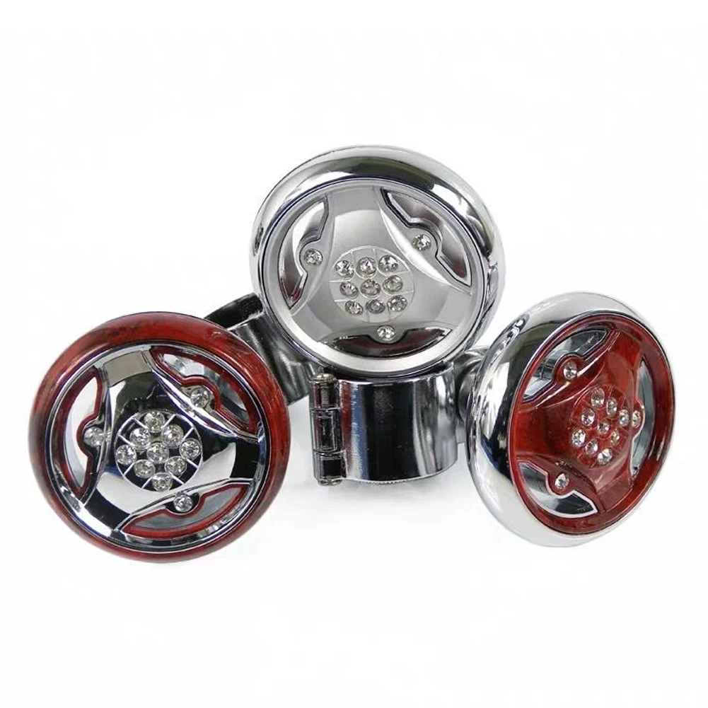 Creative Car Steering Wheel Knob Ball For Truck Steering Wheel Aid Power Handle Assister Spinner Knob Ball Stainless steel