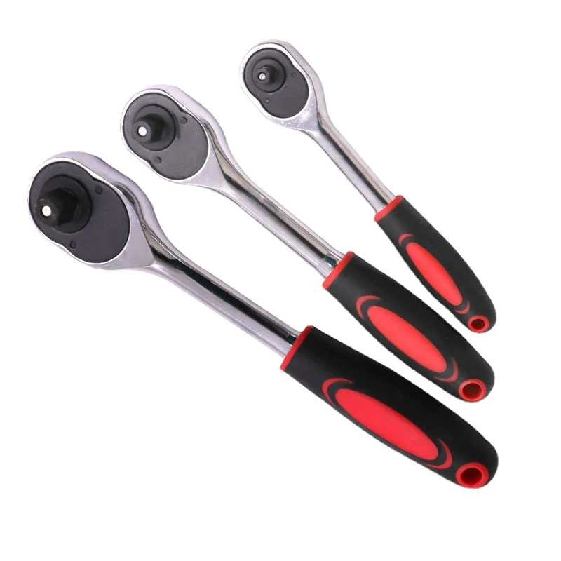 1PC 24 Tooth Ratchet 1/4inch 3/8inch 1/2inch Drive Ratchet Wrench  Quick Wrench Hand Tools Motorcycle  Auto Repair Tool Spanner