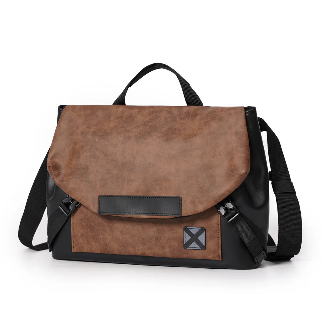 

GOYN Casual Men's Bags Leather Messenger Sling Shoulder Crossbody Bags for Men Large Capacity Backpack Lightweight Satchels Bag