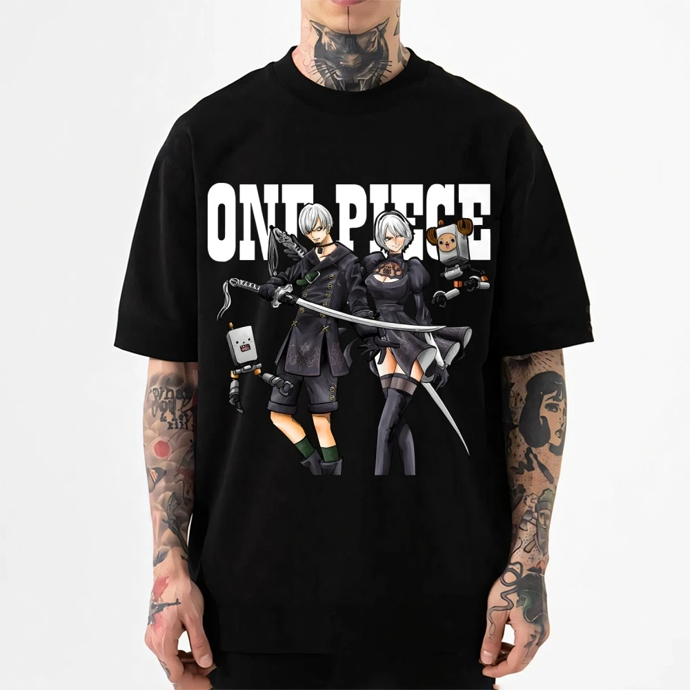 ONE PIECE Sanji Japanese Style Classic Tee High-quality Streetwear Men's Clothing and Women's 2026 Summer New T Shirt