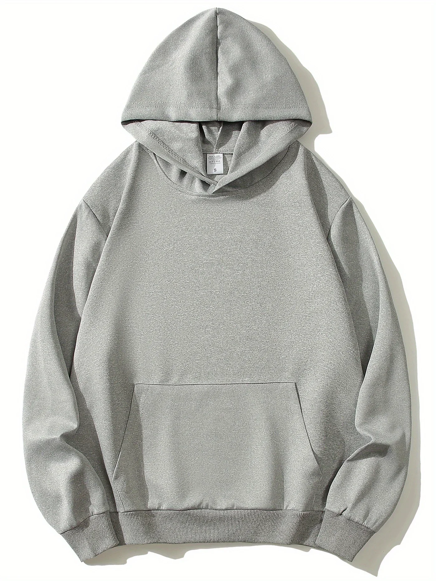 JESUS moda interesante letra estampado gráfico cuello redondo manga larga bolsillo sudadera estampado pulóver Sudadera con capucha para mujer Casual