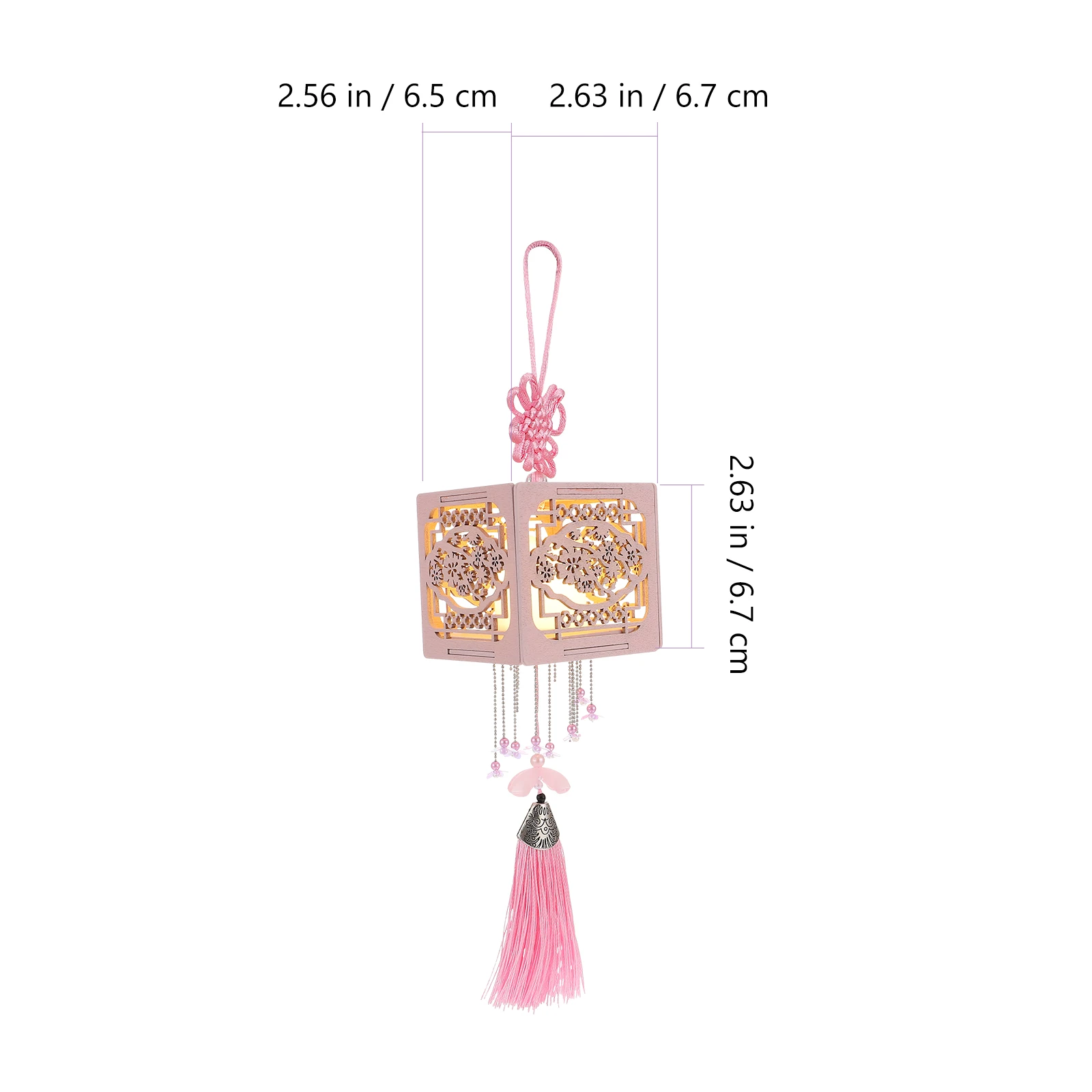 

Ancient Style Flower Window Lights Vintage Beaded Chain Hollow Cover Lantern Making Material Kit DIY Handcraft Festival Decor
