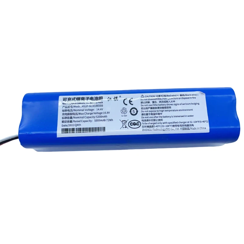 네어봇 로봇 진공 청소기용 충전식 리튬 이온 배터리, Q11Part, 14.8V, 5200mAh, 신제품