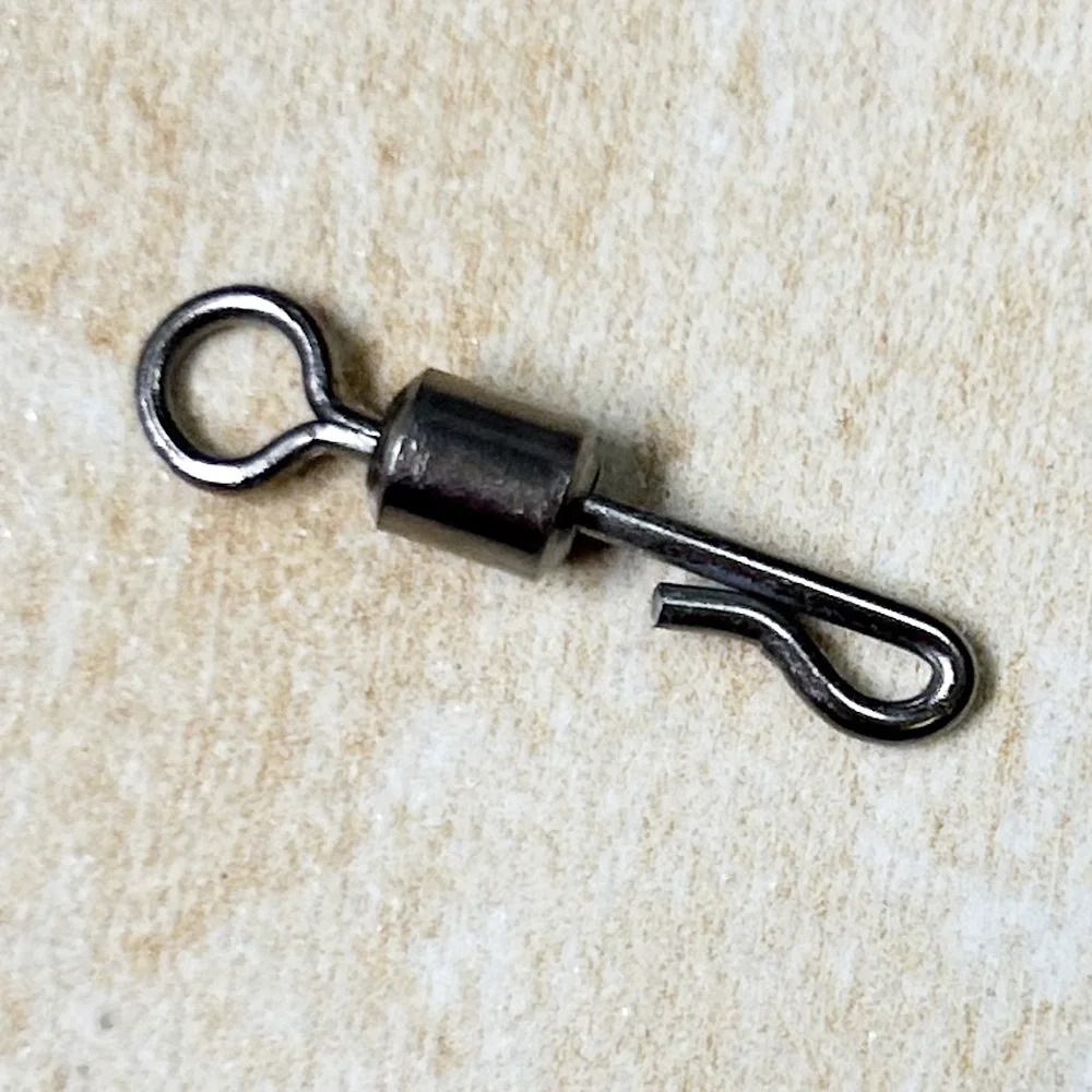 Conectores giratorios Q con rodamiento para pesca de carpa - imagen 4